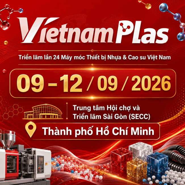 VietnamPlas 2026 | Triển lãm Nhựa &amp; Cao su tại SECC